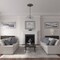 Ekena Millwork Acanthus Twist Medallion (Canopies up to 8 3/8"), 23 5/8"OD x 4 5/8"ID x 1 7/8"P, Witch Hazel CM23ACWHF - alternate 3